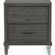 Wittenberry Gray Platform Bedroom Set With Footboard Drawer And LED