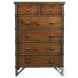 Holverson Rustic Brown And Gunmetal Chest