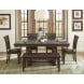Wieland Light Rustic Brown Extendable Dining Room Set
