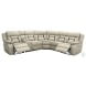 Amite Beige Power Reclining Sectional
