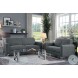 Venture Dark Gray Living Room Set