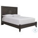 Paxberry Vintage Aged Black And Brown  Panel Bedroom Set