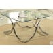 Luxa Chrome Occasional Table Set