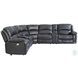 Denver Charcoal Power Reclining Sectional with Power Headrest and ...