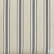 Cambridge Blue Stripe Upholstered Camelback King Panel Headboard
