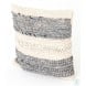 Grey Natural Textured Stripe Pillow Set Of 2