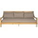 Pasadena Natural and Taupe Outdoor Daybed