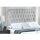 DS-D363-270 Platinum King  Cal. King Round Tufted Headboard