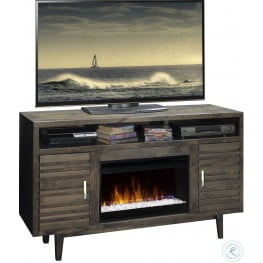 Avondale Charcoal 61" Fireplace Console