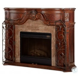 Windsor Court Fireplace With Electric Fireplace Insert