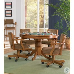 Mitchell Amber Game Table Set