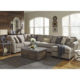 Pantomine Driftwood RAF Large Chaise Sectional