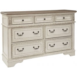 Realyn Chipped Two Tone Dresser