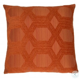 Protocal Persimmon 22" Square Pillow