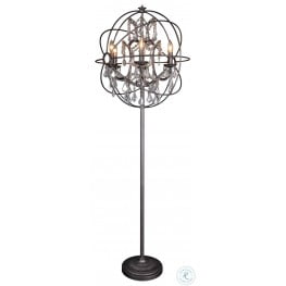Adelina Gray Floor Lamp