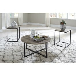 Wadeworth Two Tone 3 Piece Occasional Table Set
