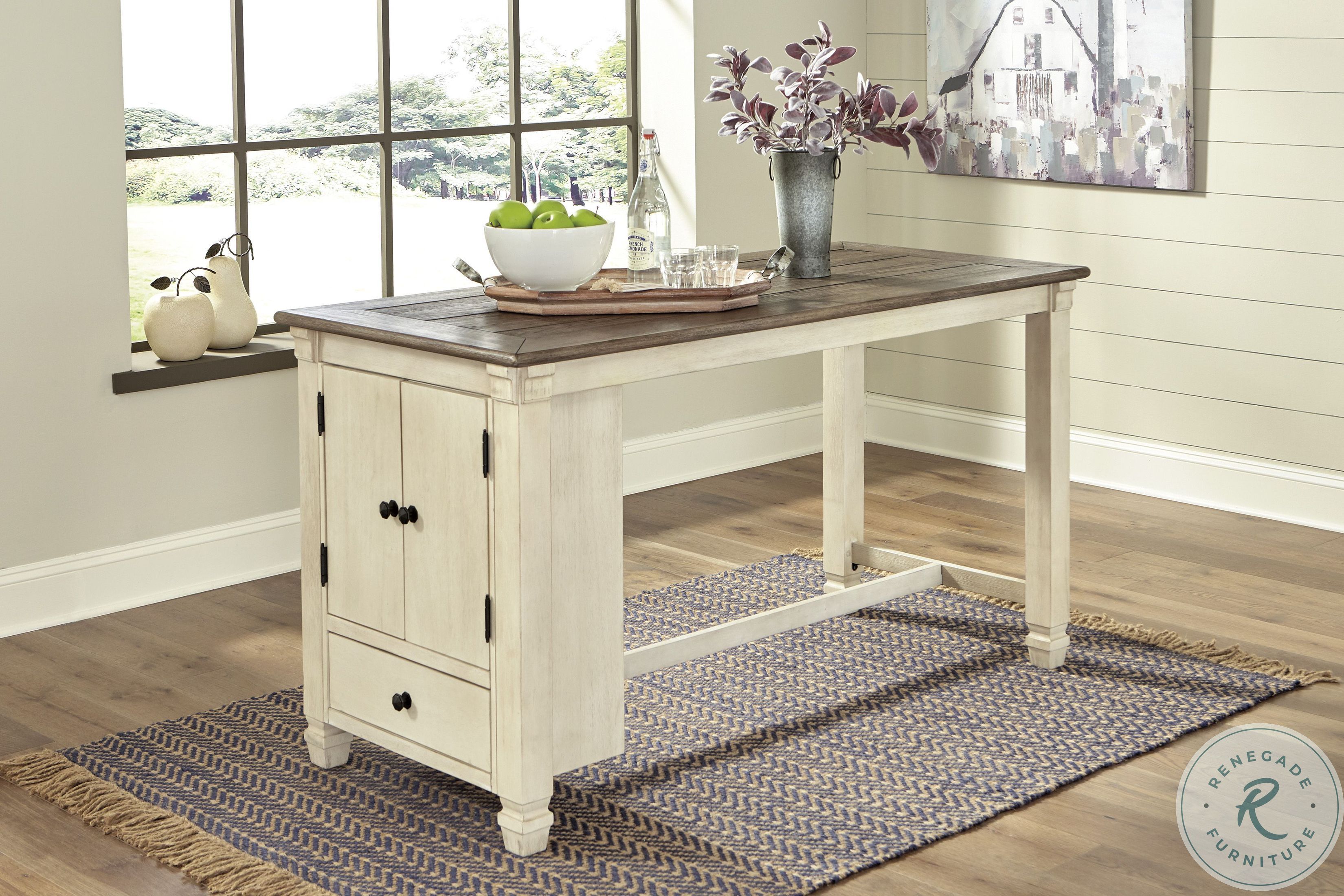 Bolanburg Two Tone Counter Height Dining Table