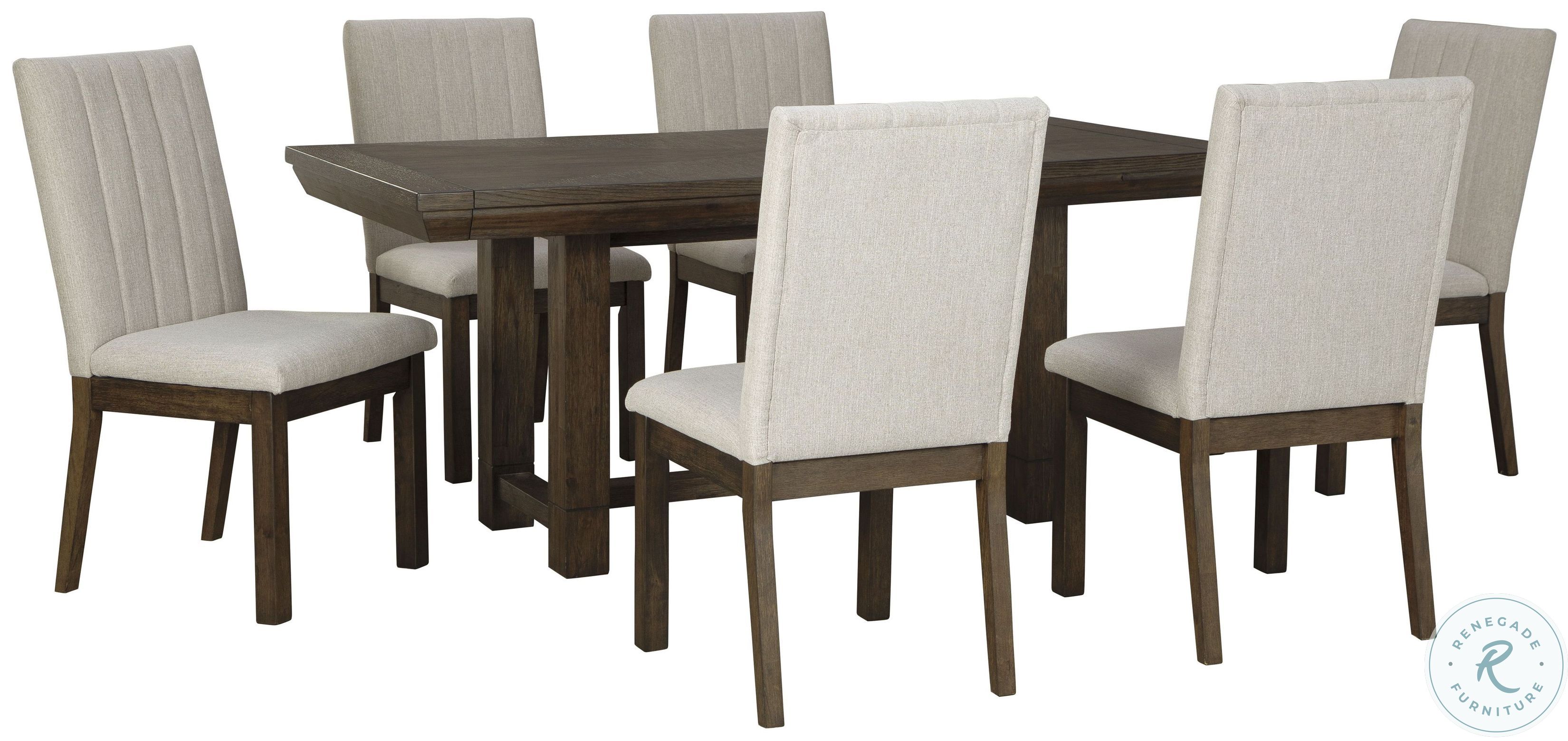 Dellbeck Brown Extendable Dining Table D74845