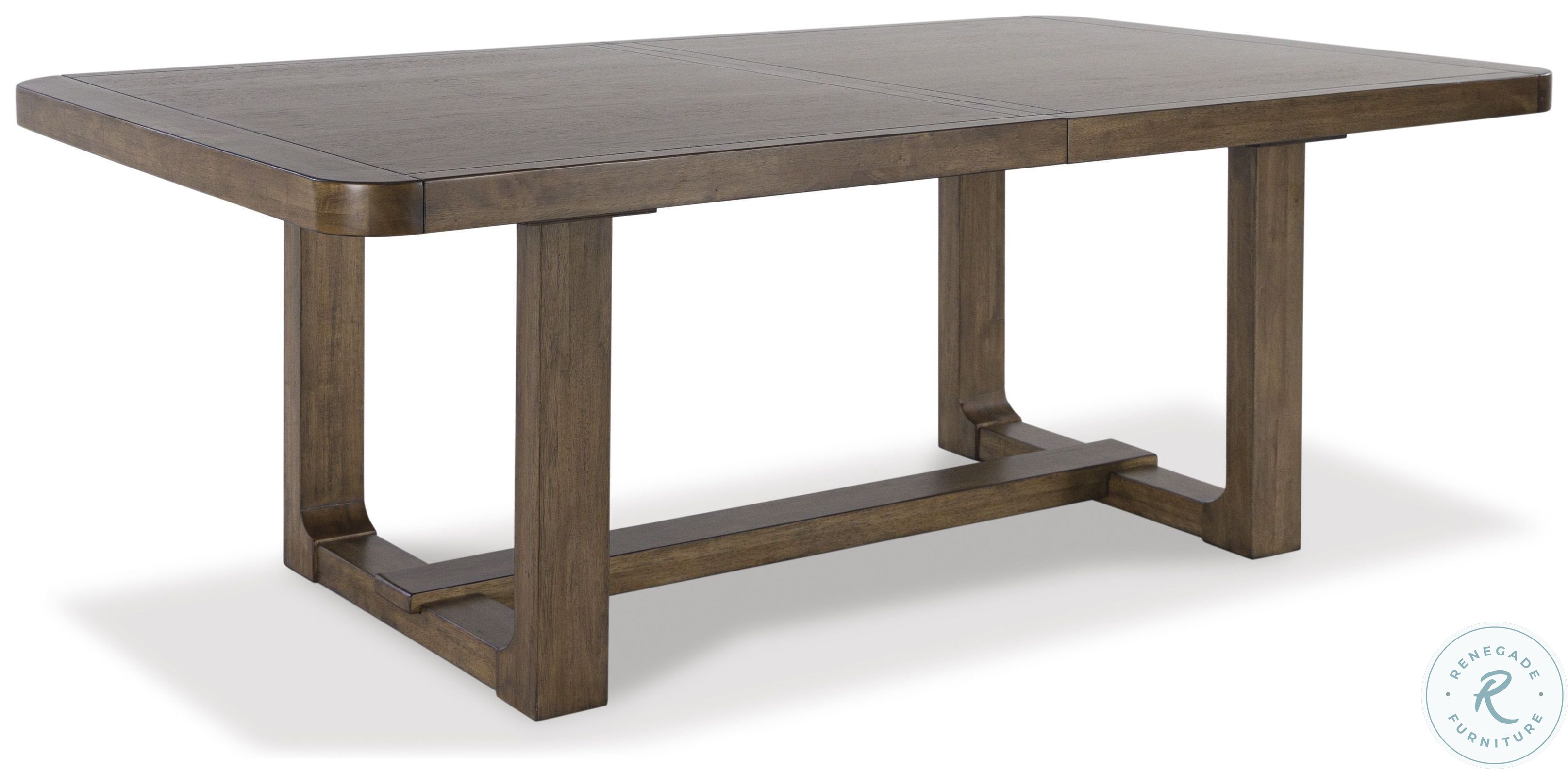 Cabalynn Light Brown Extendable Dining Table From Ashley Furniture