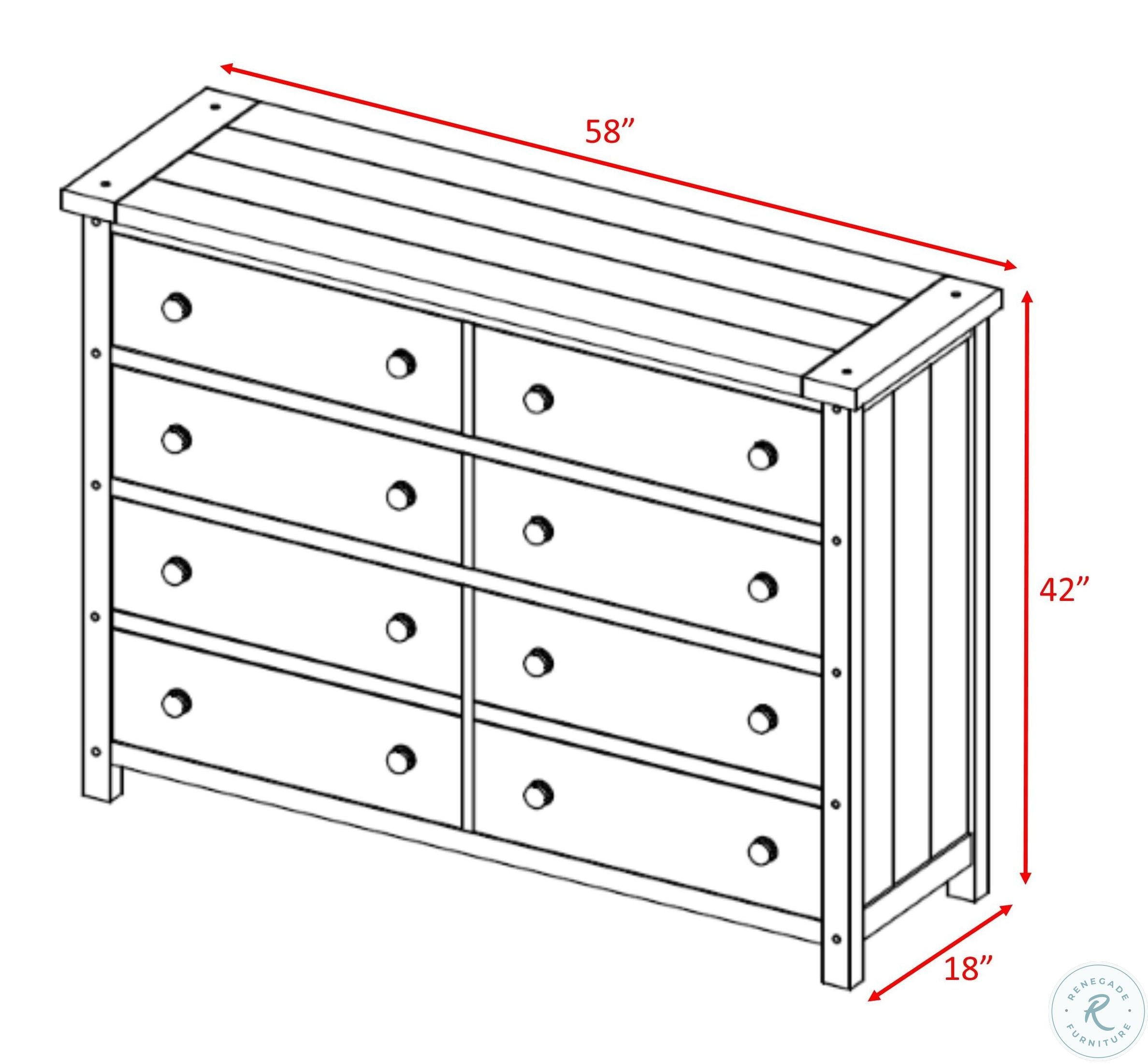Danner Chestnut Dresser DS600DR