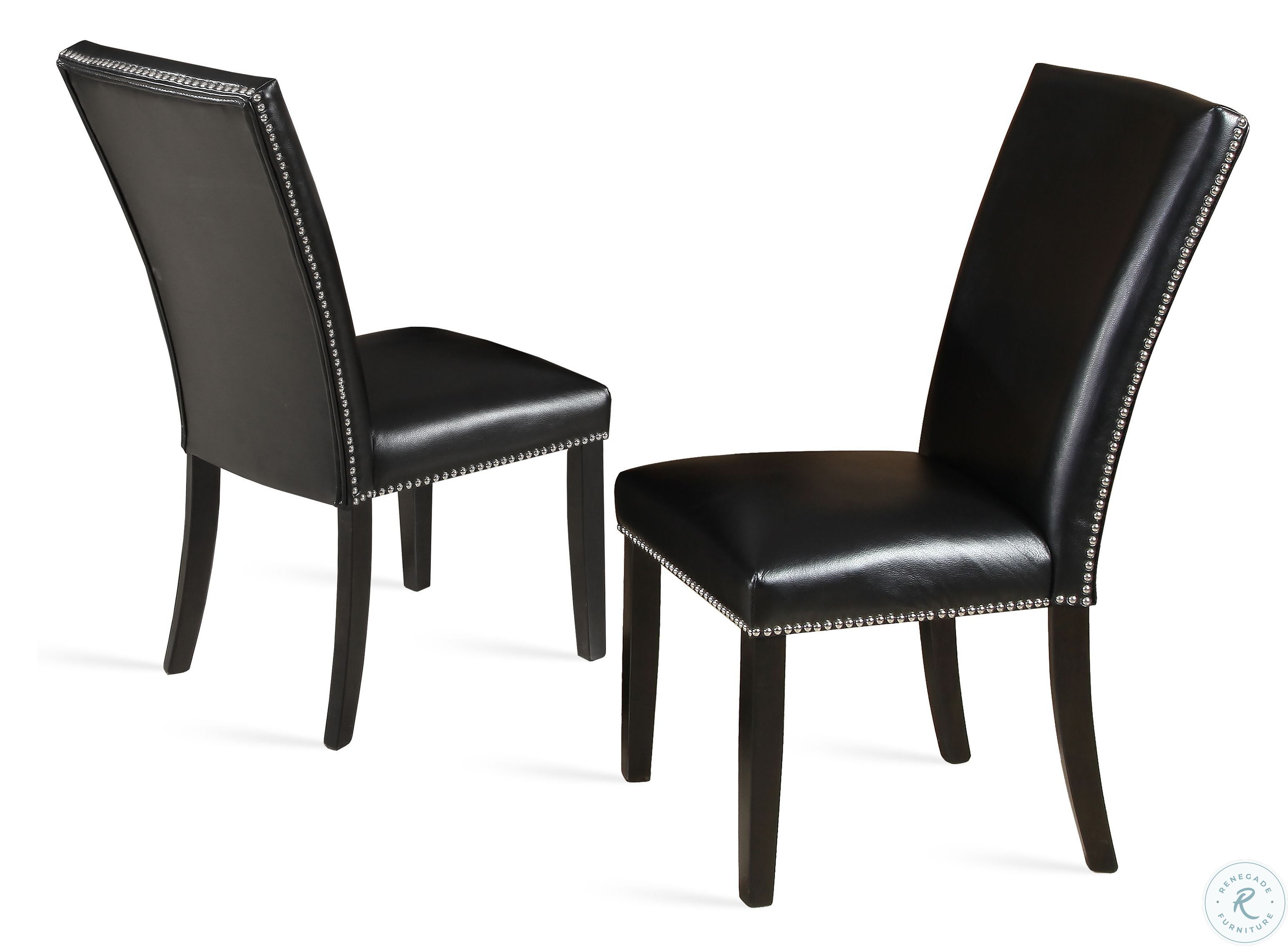 Finley Black Ebony Side Chair Set Of 2 FL500SKN