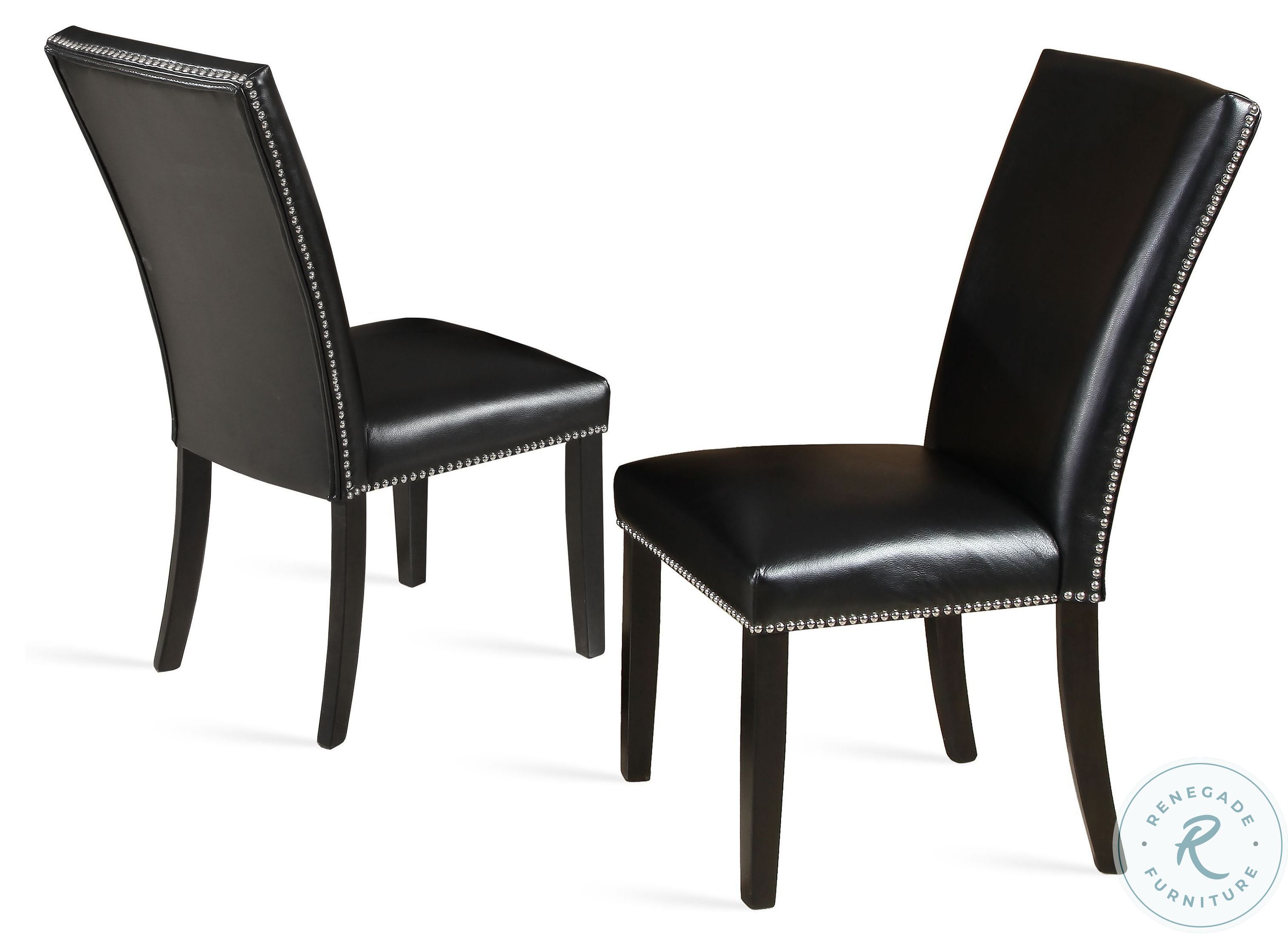 Finley White Marble Top Dining Room Set FL500WT