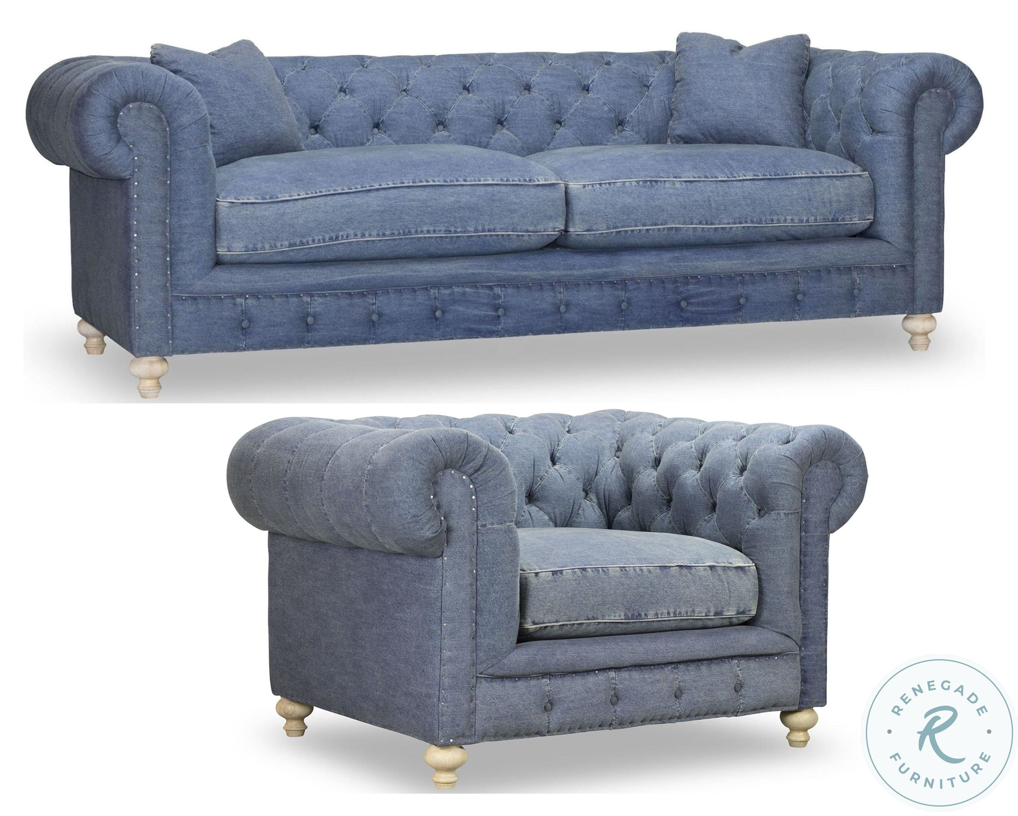 Greenwich Desi Blue Denim Chair Greenwich Chair DBD