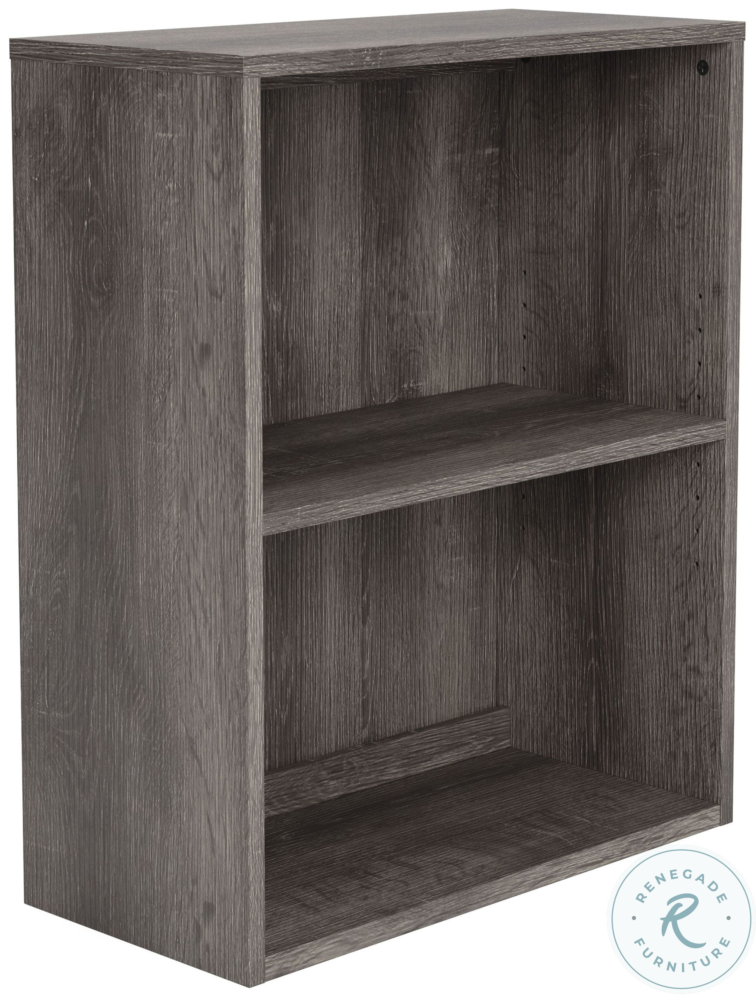 Arlenbry Gray Small Bookcase