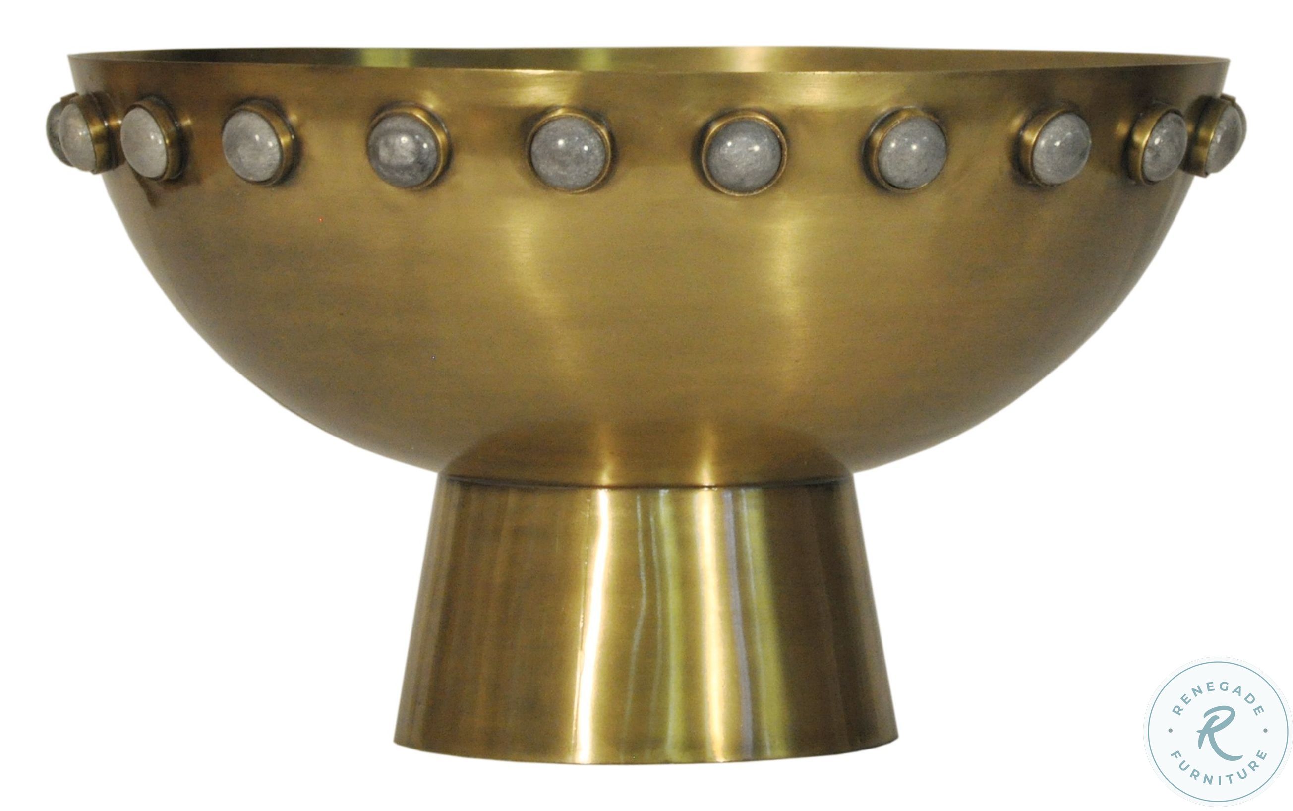 Harvey Antique Brass Bowl
