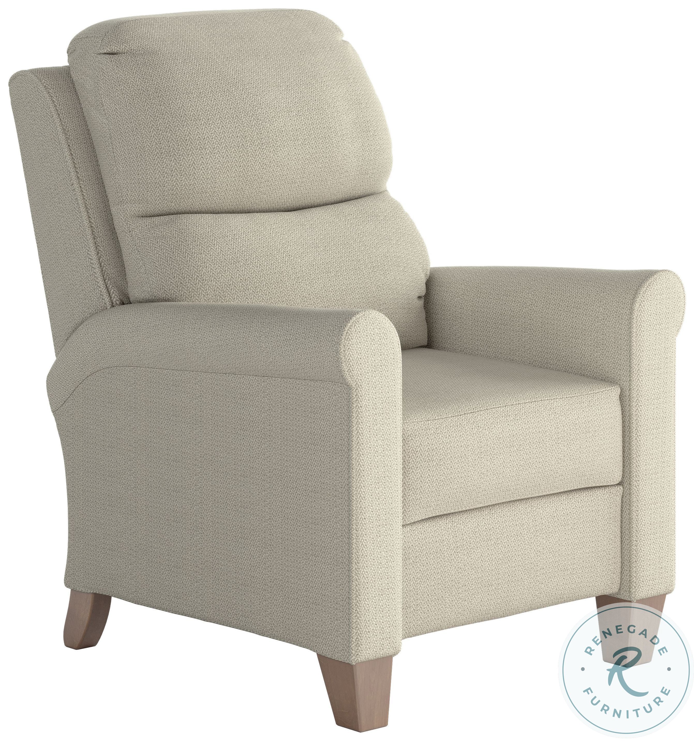 Pep Talk Warsaw Linen 38" Wide Hi Leg Recliner From Southern Motion