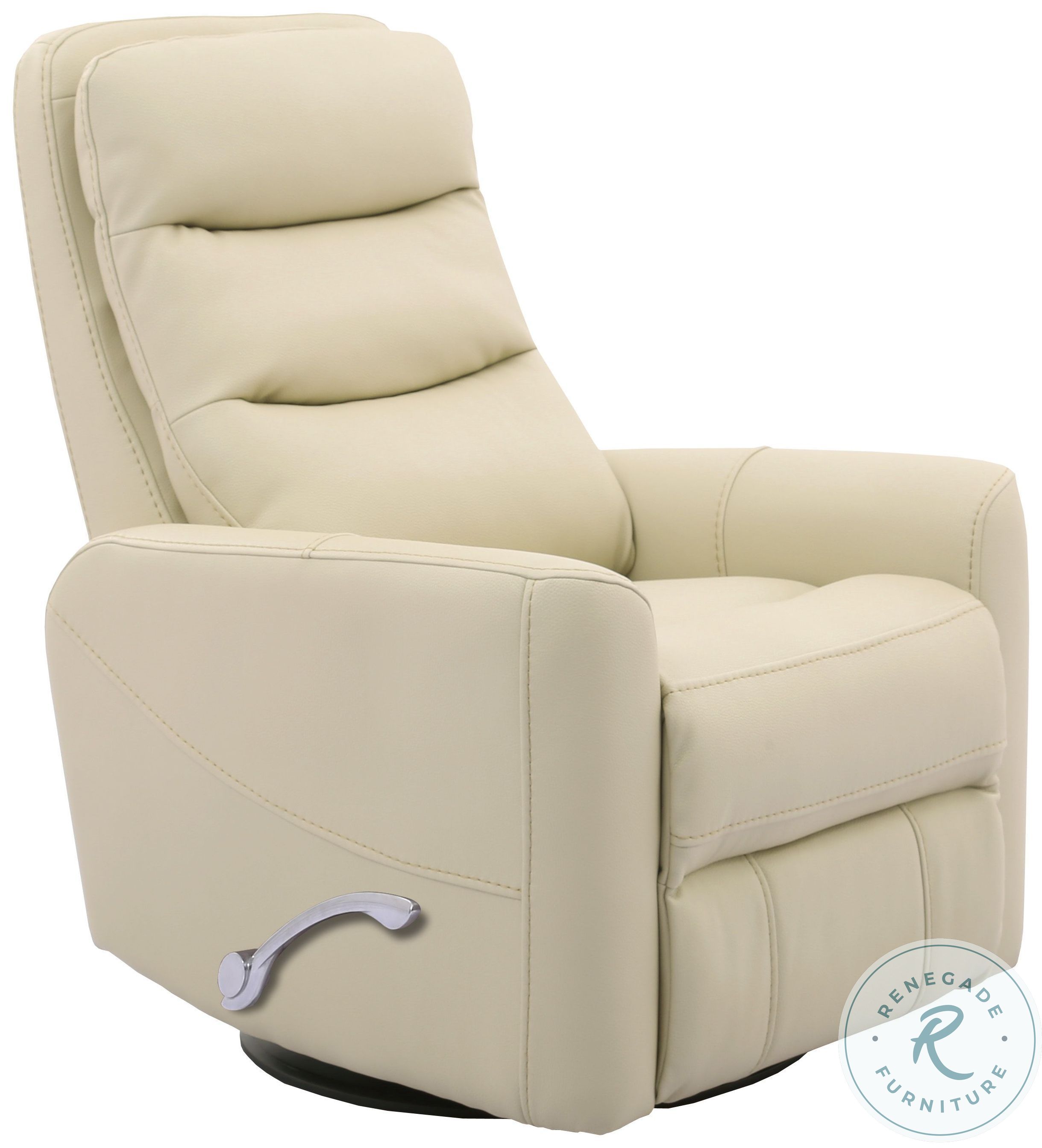 Hercules Oyster Swivel Glider Recliner with Articulating Headrest