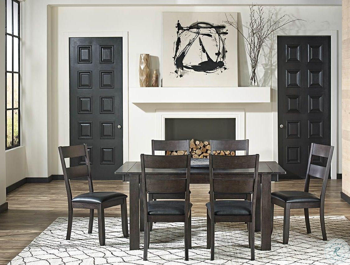 Mariposa Warm Gray 100" Extendable Rectangular Leg Dining Room Set