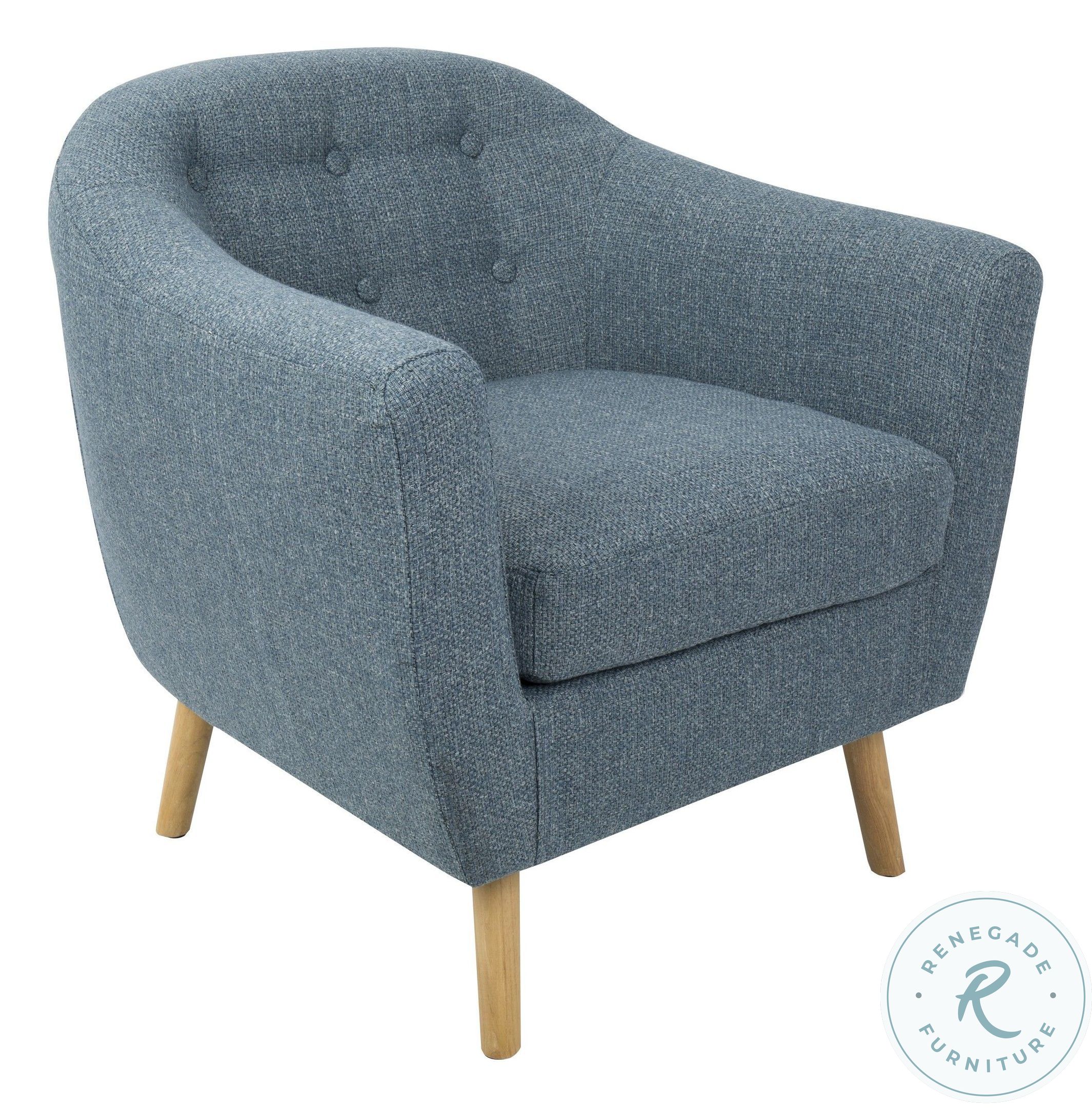 Rockwell Blue Accent Dining Chair CHRAHRKWLBU