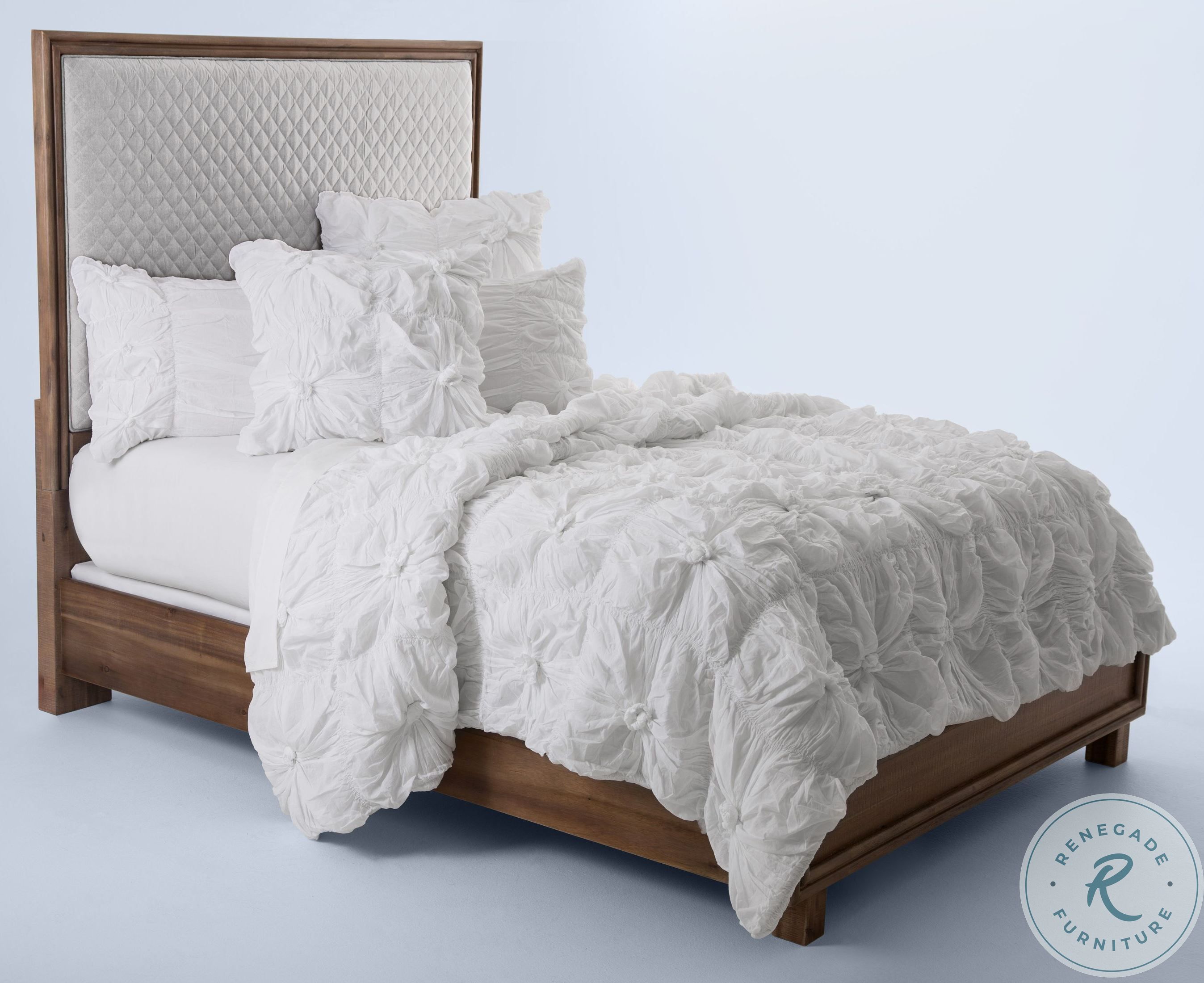 Savanna White 5 Piece Queen Comforter Set | HomeGalleryStores.com | BCS ...