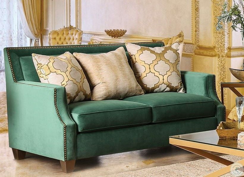Verdante Emerald Green Loveseat SM2271LV