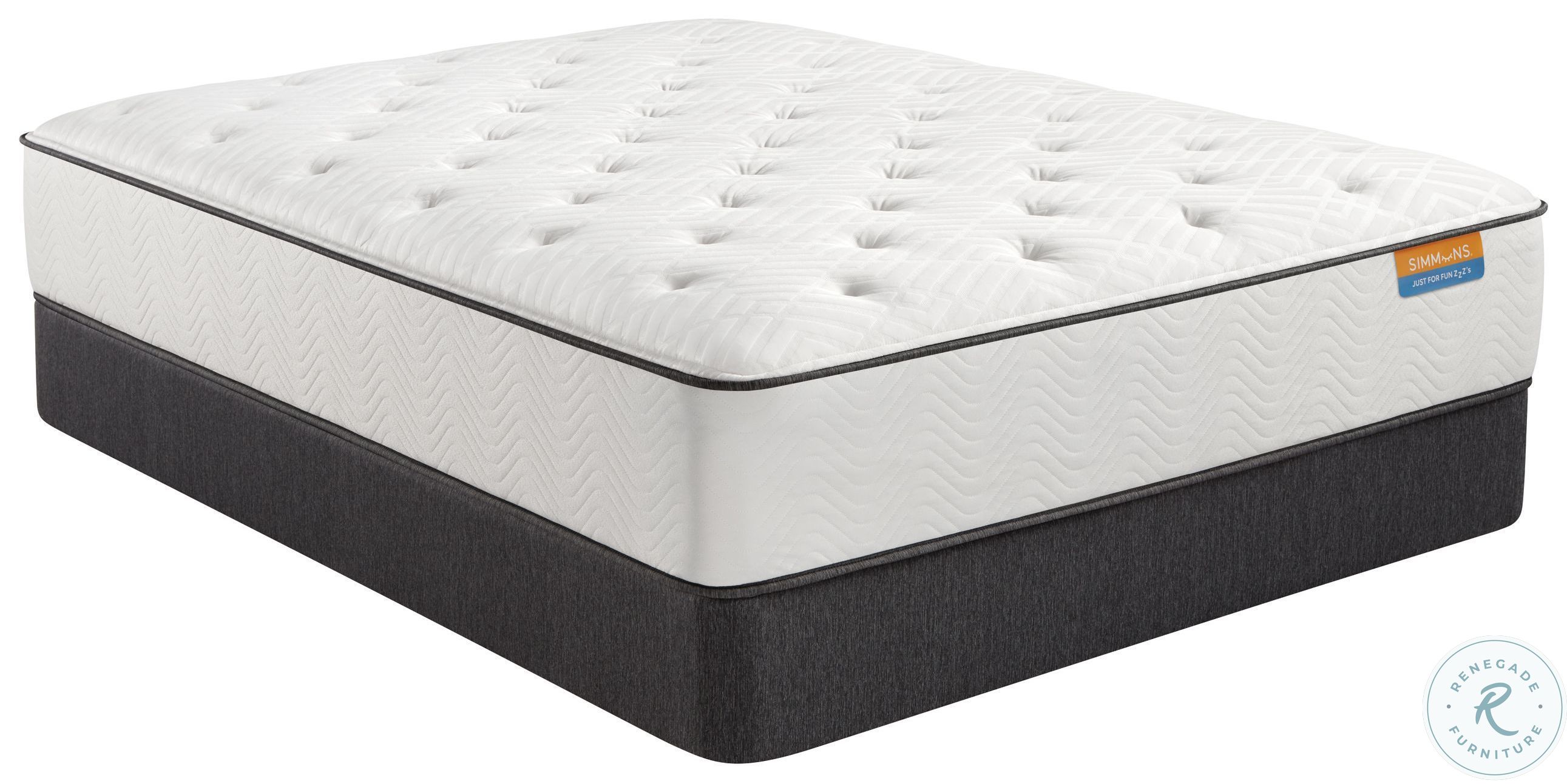 SIM 22 Vacay Plush Tight Top Twin Mattress From Simmons Home Gallery