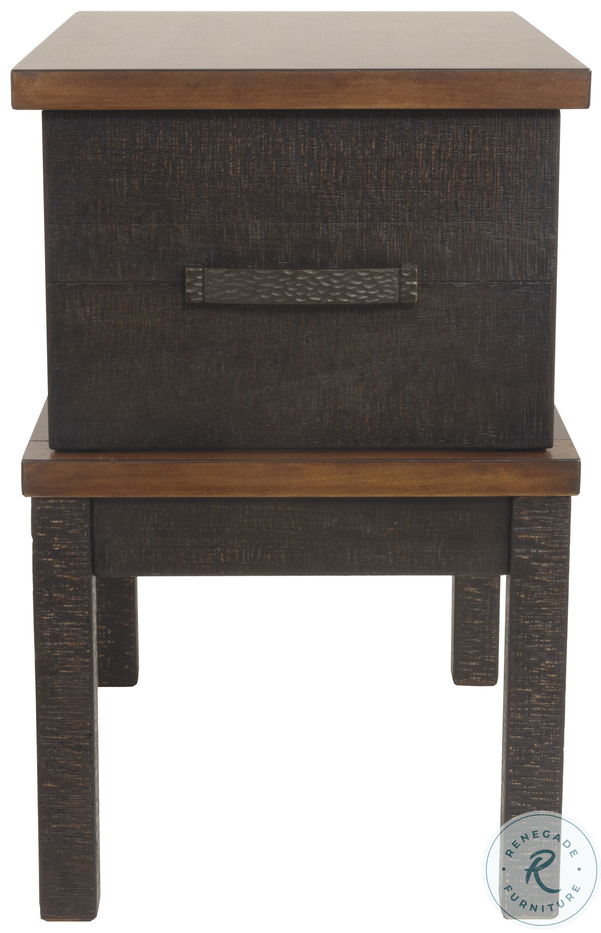 Stanah Twotone Lift Top Occasional Table Set