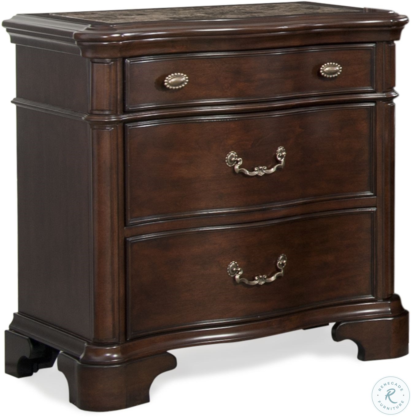 Tomlyn Dark Cherry Nightstand TB600NS