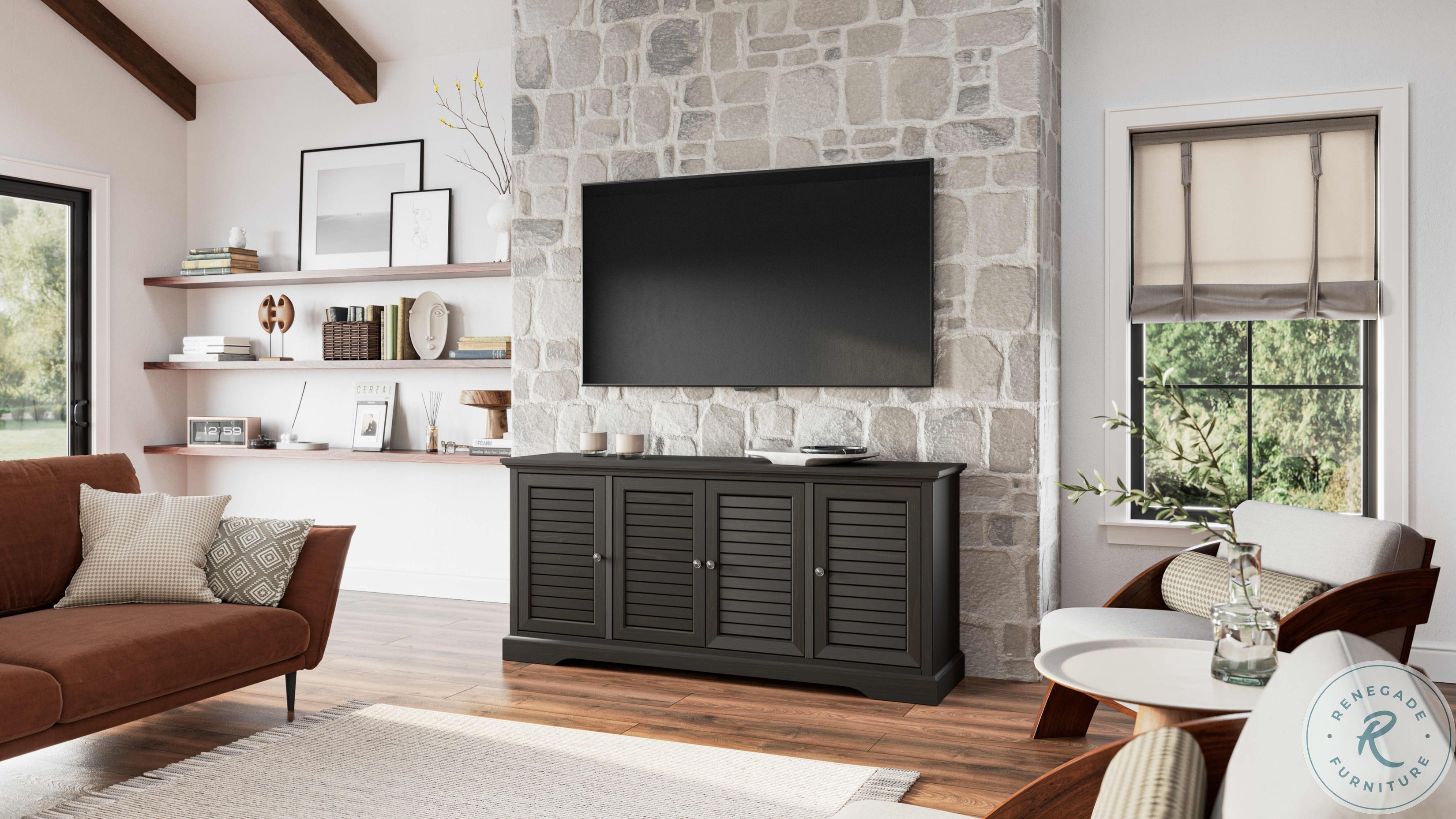 Topanga Clove 4 Door TV Stand From Legends Furniture Coleman Furniture