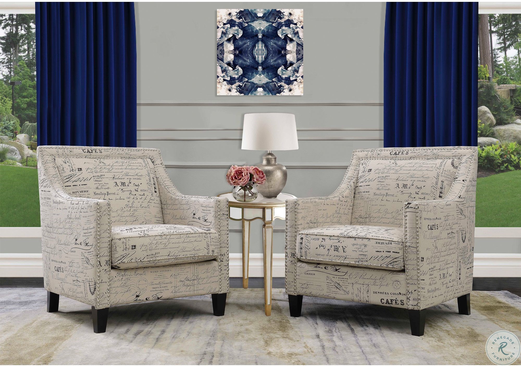 Emery French Script Chair UER636100CA