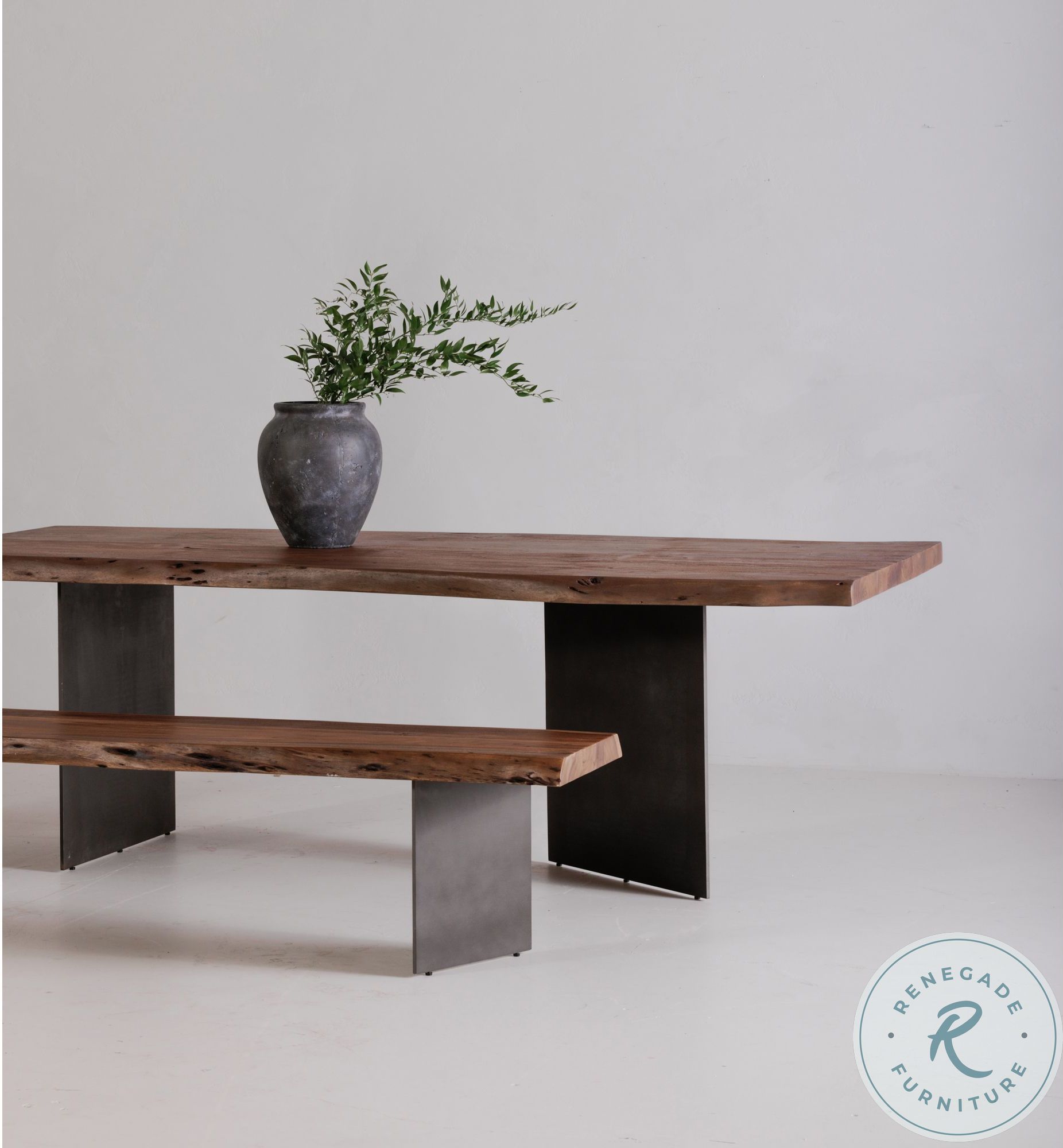 Howell Natural Stain Dining Bench From Moes Home Coleman Furniture