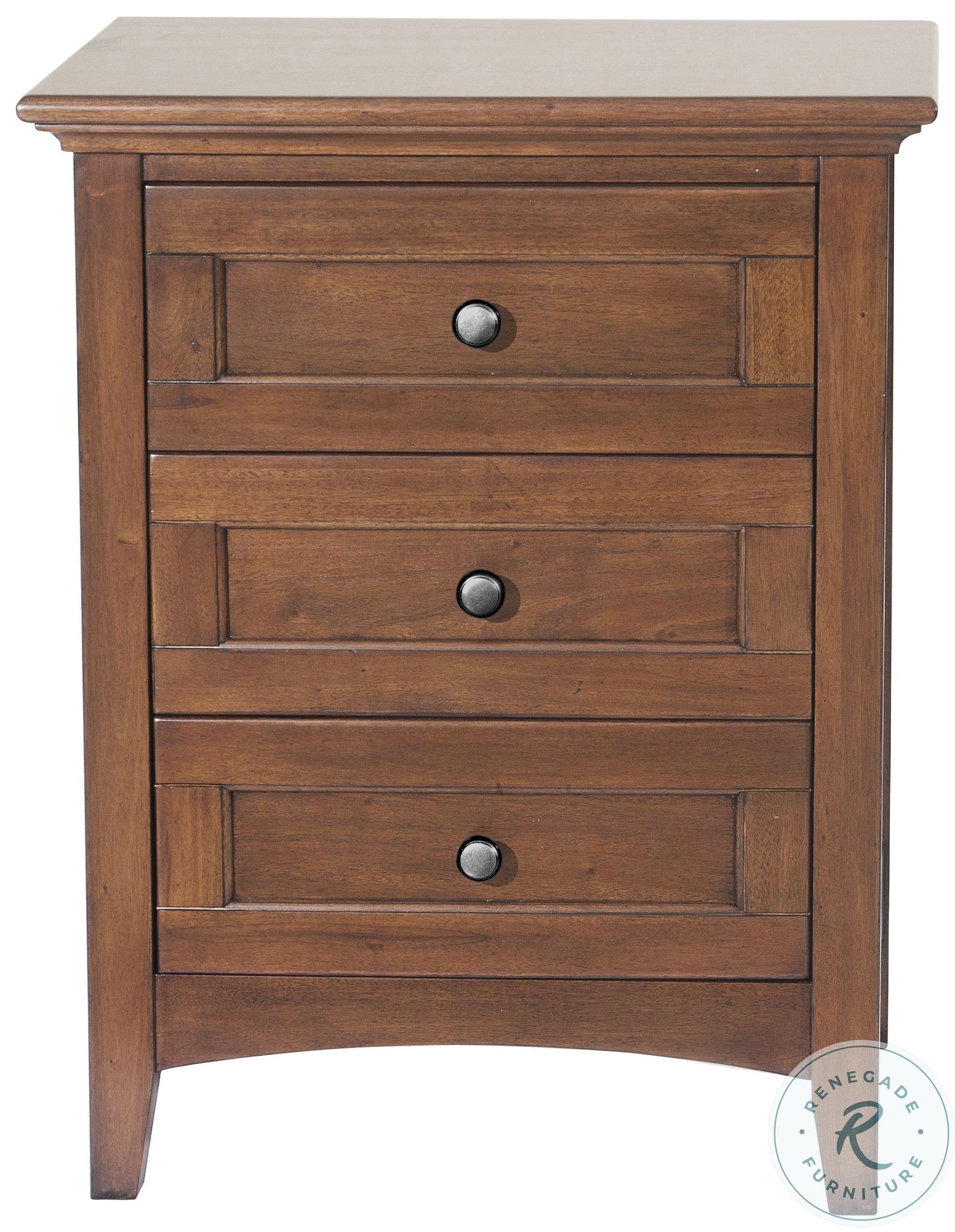 Westlake Cherry Brown Nightstand WSLCB5750