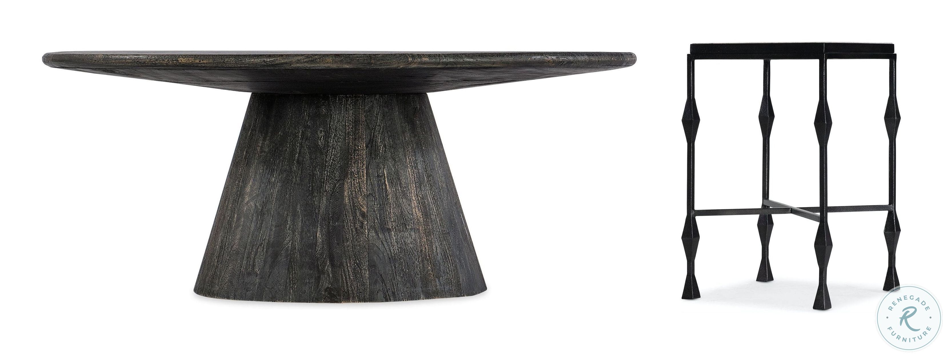Commerce and Market Black Arness Cocktail Table From Hooker Home