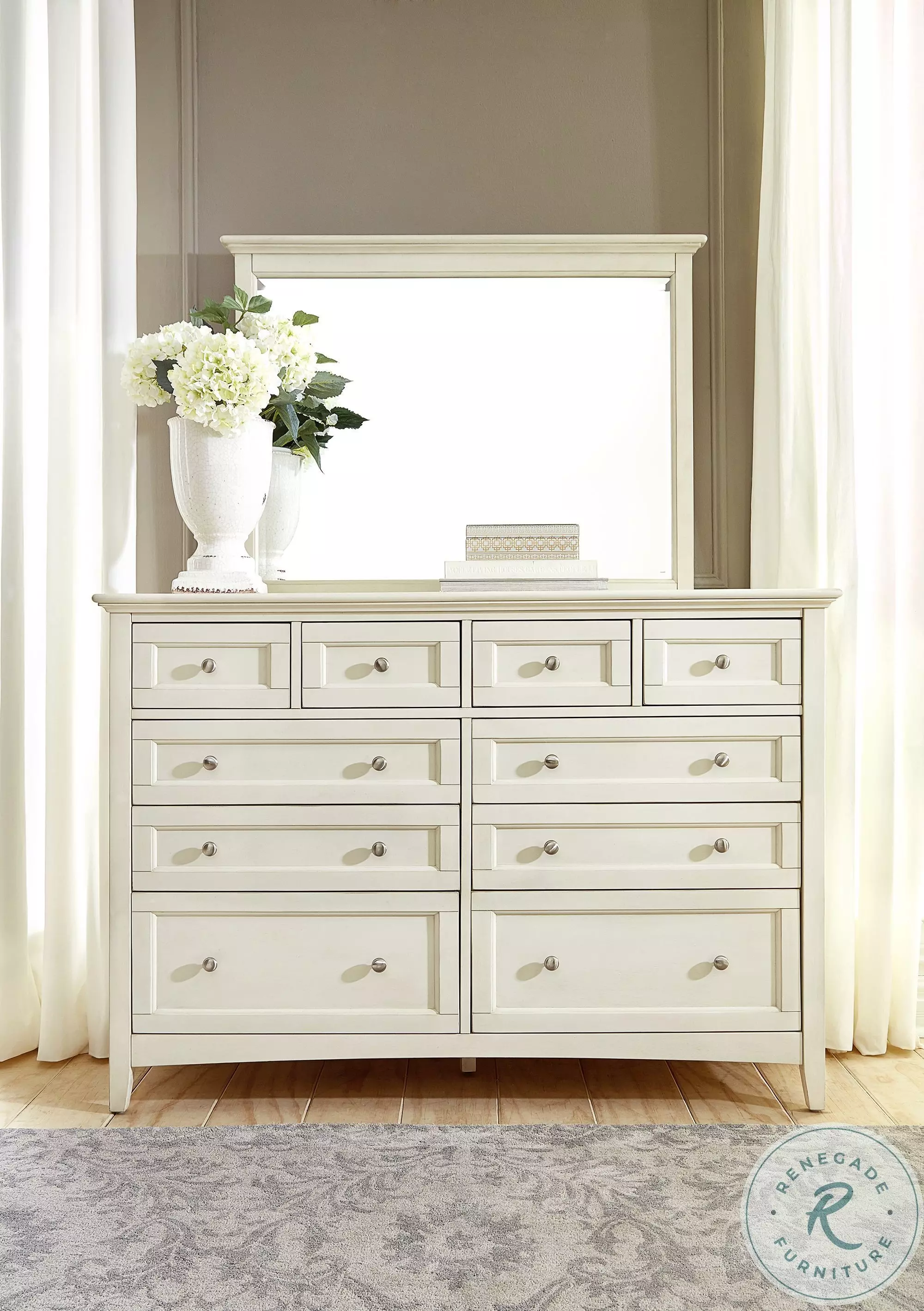 Northlake Cream Dresser From Home Gallery Stores | Home Gallery Stores