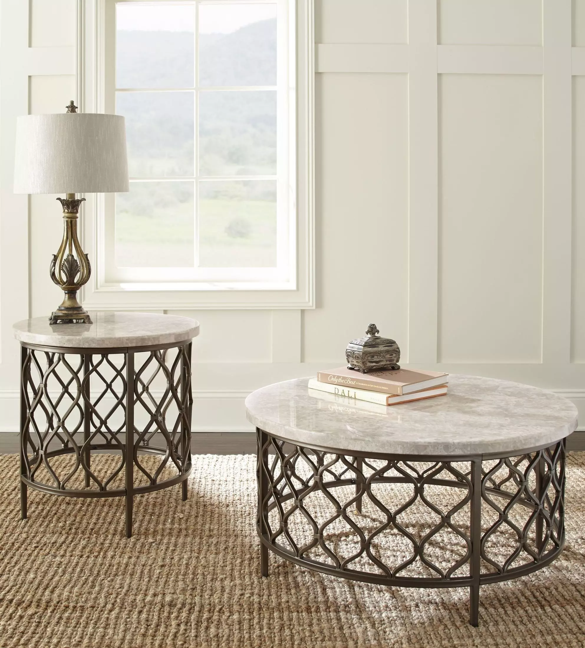 Roland Natural Yellow Stone End Table From Home Gallery Stores