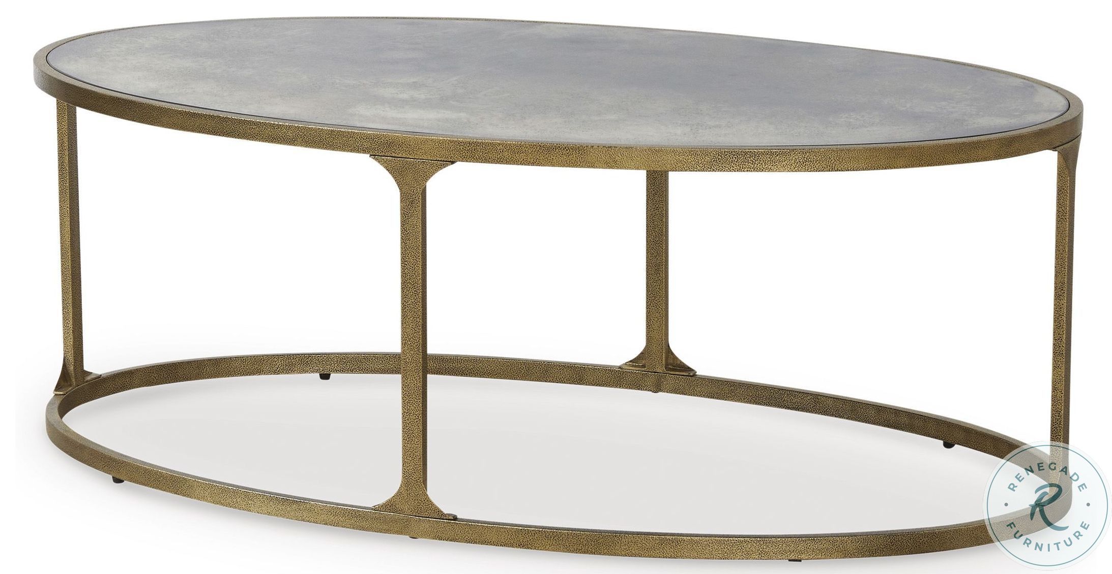 Korajane Antique Gold Coffee Table From Ashley Furniture | Home