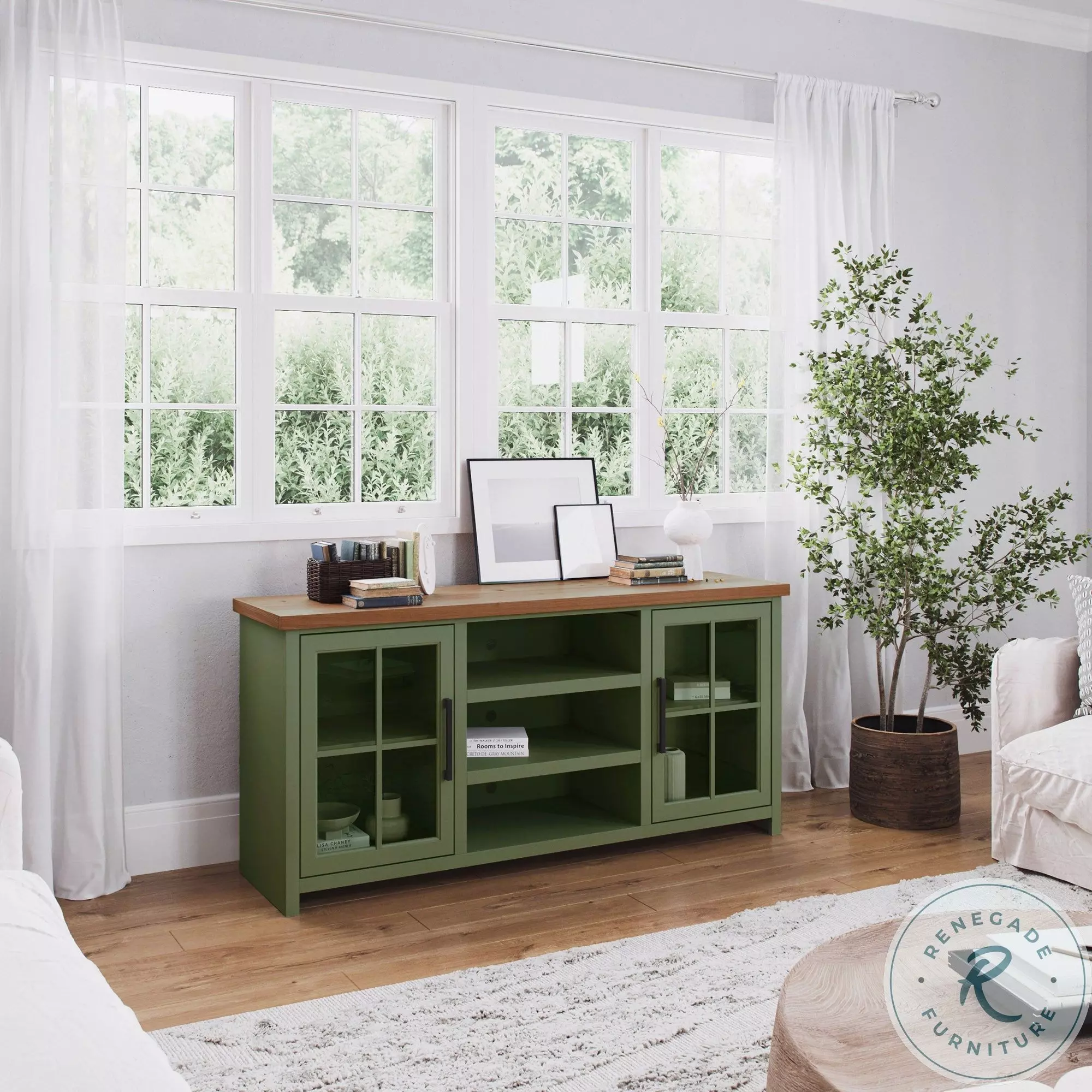 Vineyard Sage Green And Fruitwood 67